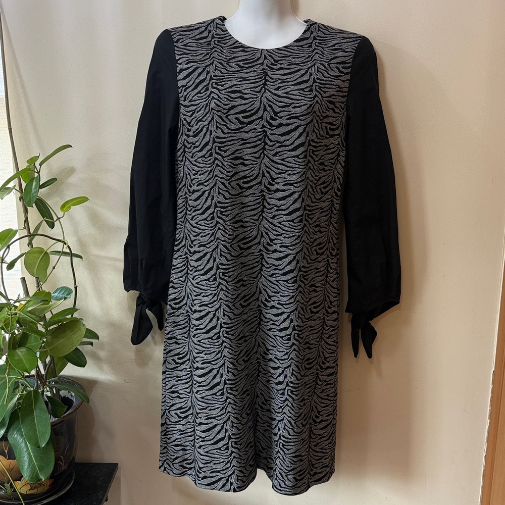 Escada Black and Grey Dress